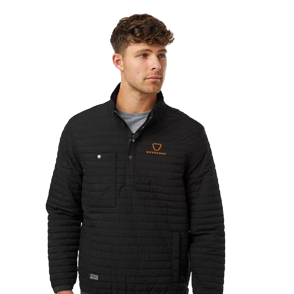 Dri Duck Men's Keystone Quilted Pullover